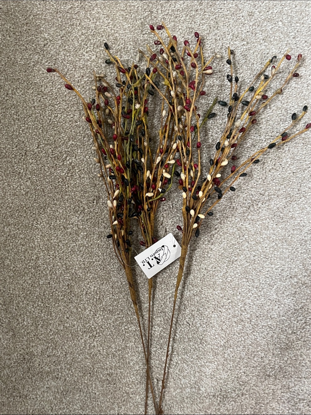Primitive Multicolor Berry Spray Bundle with Red, Black, Cream Accents